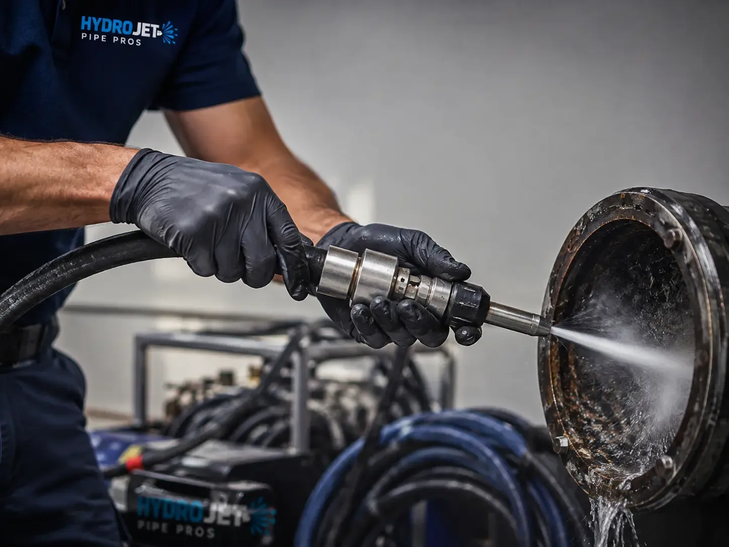 Hydro Jet Pipe Descaling in Arp, TX